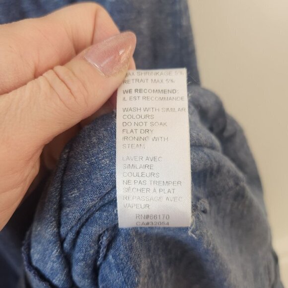 Ganni Blue Stretch Jersey Knit Fit and Flare Twirl Dress Women's Size M - Picture 7 of 7